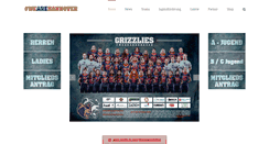 Desktop Screenshot of hannover-grizzlies.de